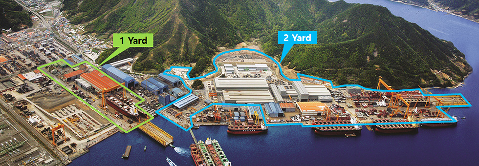 HSG성동조선 선박건조 전경